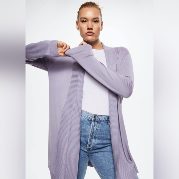 MANGO fine knit cardigan - Picture 2 of 5